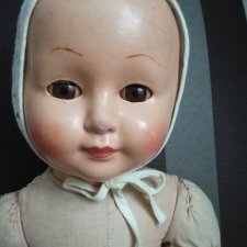 Кукла  после реставрации