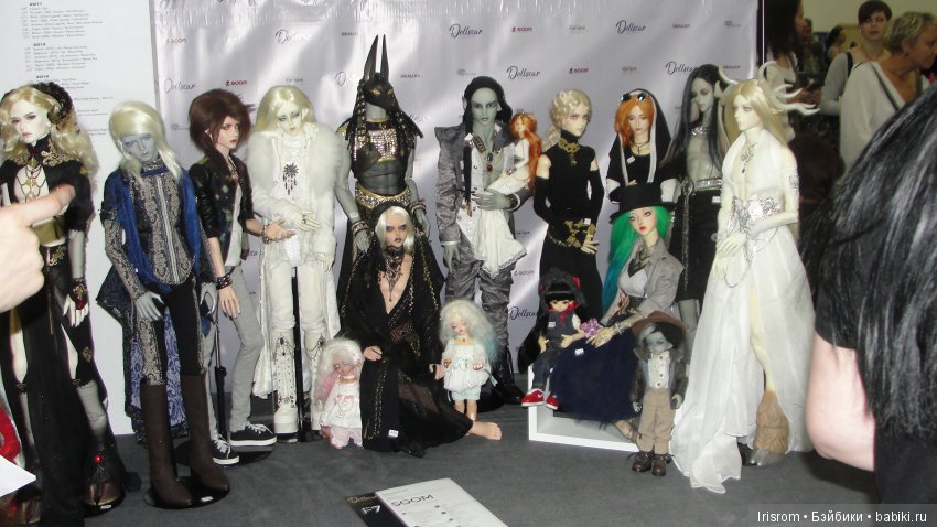 Первая выставка кукол,которую я посетила. Dollscar 2018