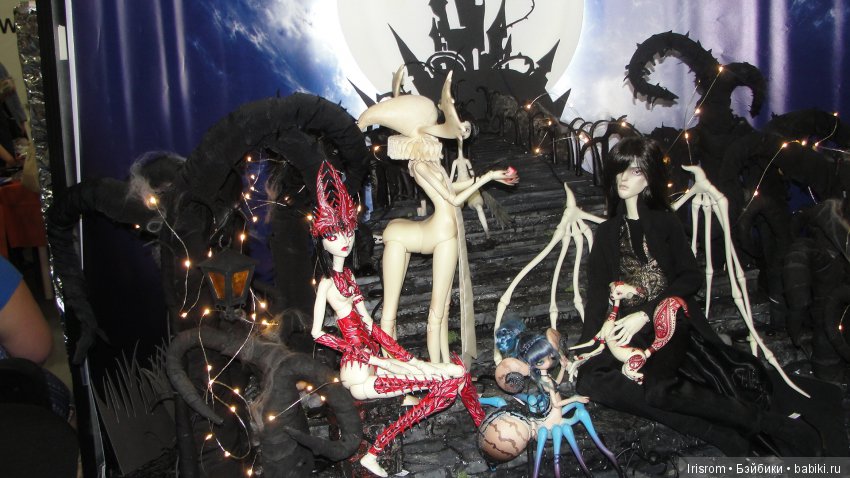 Первая выставка кукол,которую я посетила. Dollscar 2018