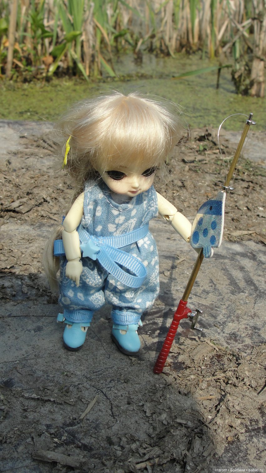 Ai-Ромашка и ее друзья.Репейник на рыбалке