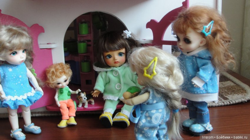 Ai-Ромашка и ее друзья.Репейник на рыбалке