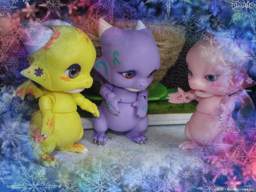 Ai-Ромашка и ее друзья. Поздравляем всех с Новым годом (фото 5)