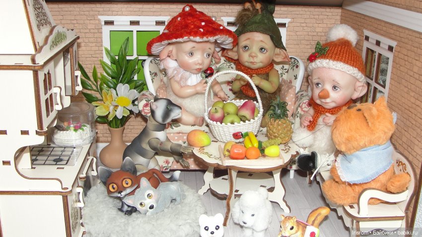 Ai-Ромашка и ее друзья. Как Роми к Деду Морозу ездила