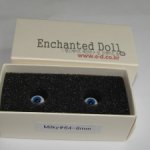 Глаза Enchanted doll 8 mm milky