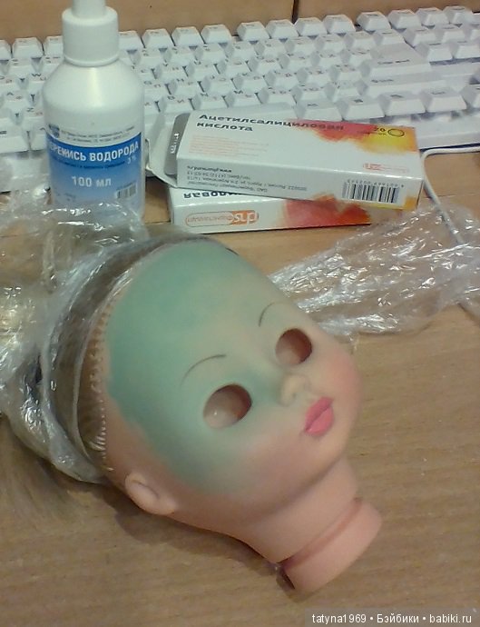 Лечение продолжается — Чистка и лечение кукол: как убрать пятна (фото 2)