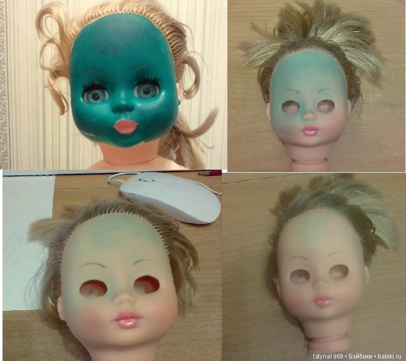 Лечение закончили, но — Чистка и лечение кукол: как убрать пятна (фото 3)