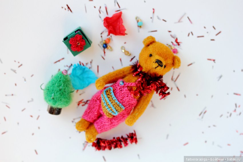 авторские мишки Фарберовой Ольги