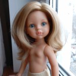 Карла с голубыми глазами от Паола Рейна, на теле 2016 г