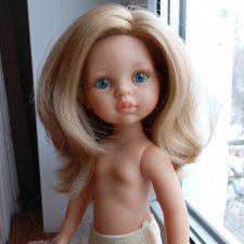 Карла с голубыми глазами от Паола Рейна, на теле 2016 г