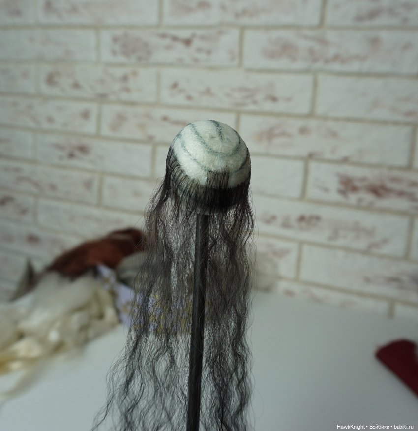Как я делаю парики. Не совсем МК