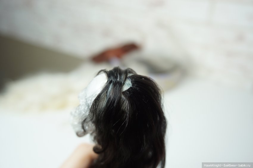 Как я делаю парики. Не совсем МК