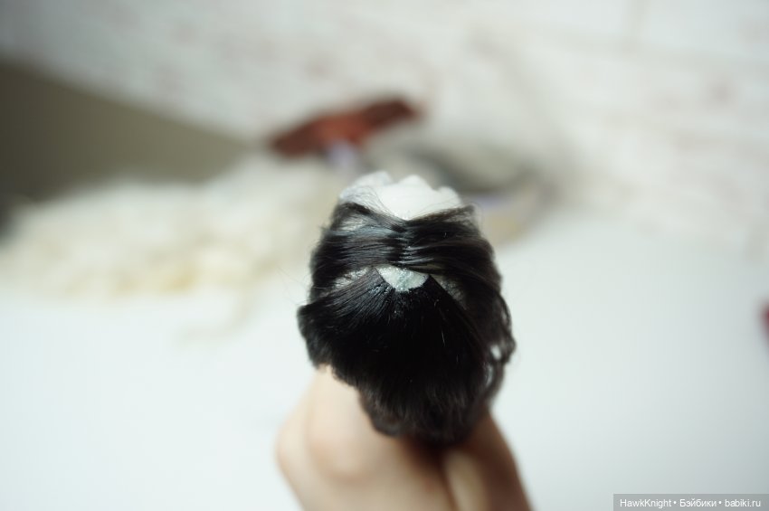 Как я делаю парики. Не совсем МК