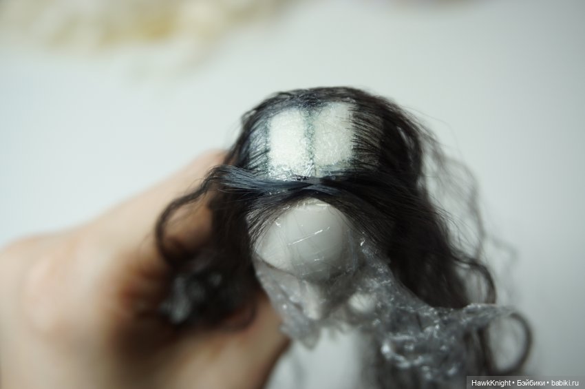 Как я делаю парики. Не совсем МК