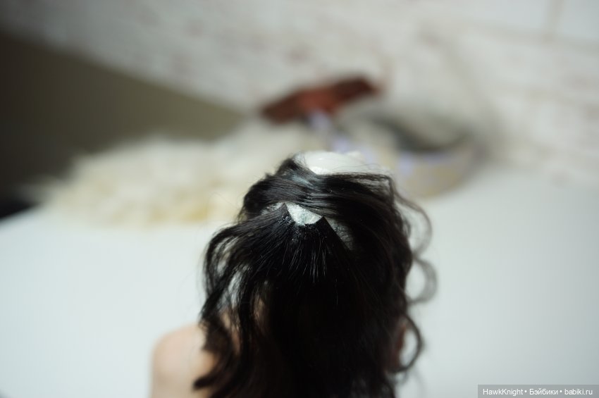 Как я делаю парики. Не совсем МК