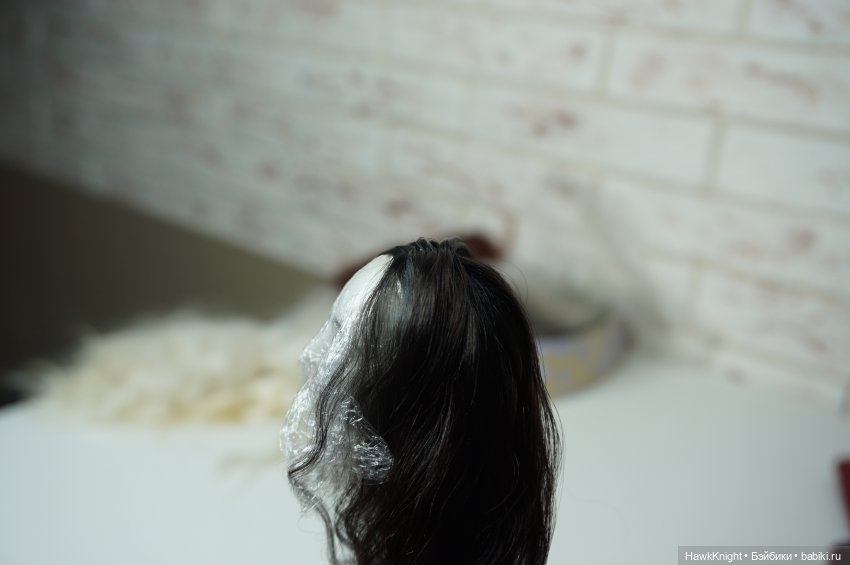 Как я делаю парики. Не совсем МК