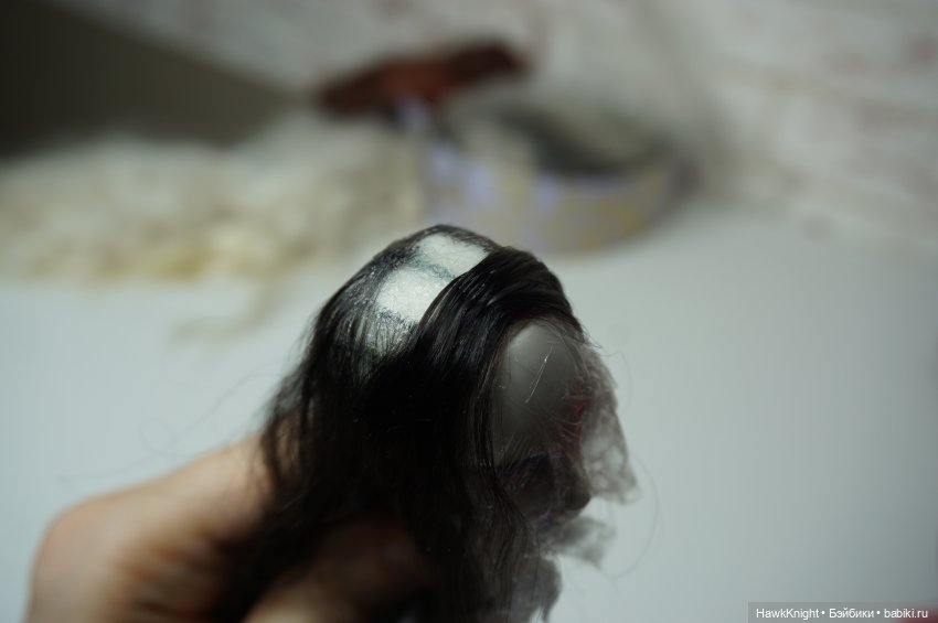 Как я делаю парики. Не совсем МК