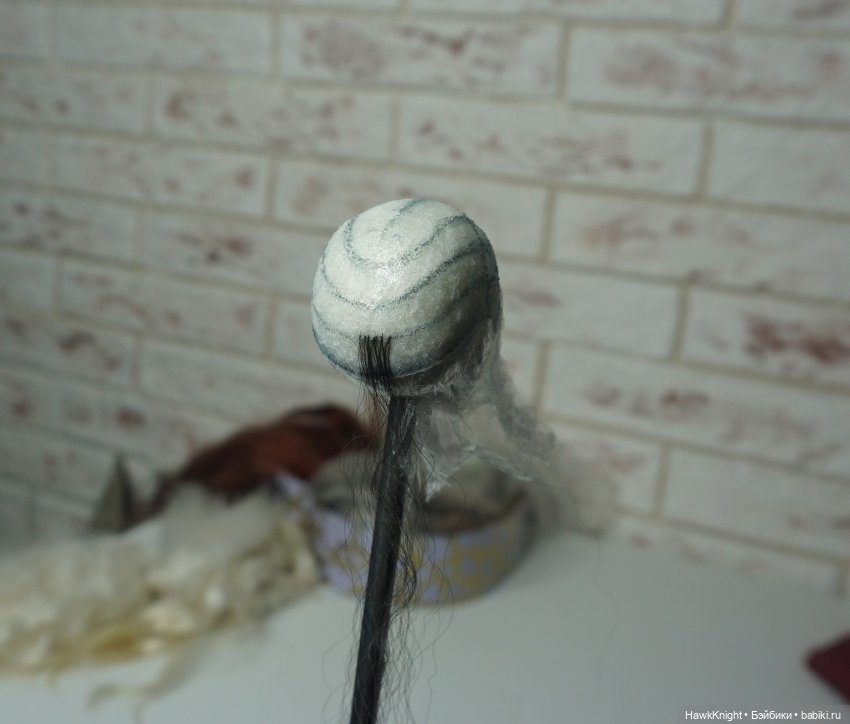 Как я делаю парики. Не совсем МК (фото 8)