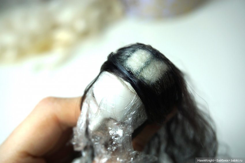 Как я делаю парики. Не совсем МК