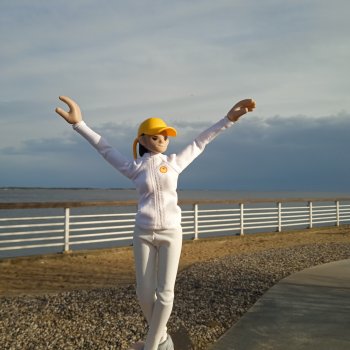 Весеннее катание на роликах