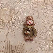 Ватные игрушки Снеговички