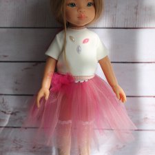 Аутфит "Розовая мечта" для куклы Паола Рейна 32 см