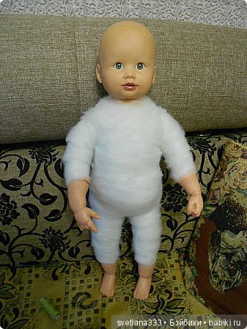 Была Ксюша стала Варюша — Ремонт и реставрация кукол: тело (фото 7)