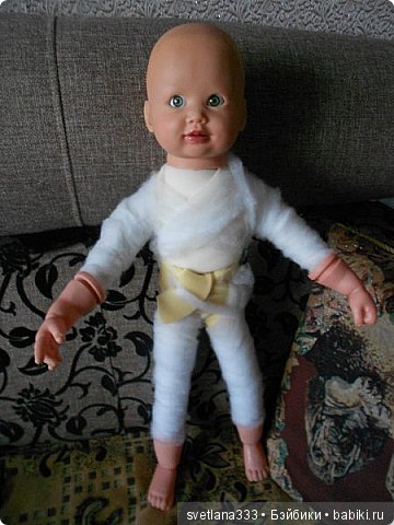 Была Ксюша стала Варюша — Ремонт и реставрация кукол: тело (фото 6)