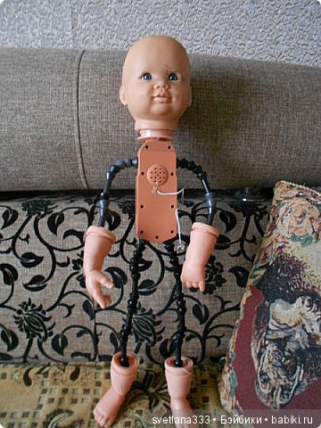 Была Ксюша стала Варюша — Ремонт и реставрация кукол: тело (фото 5)