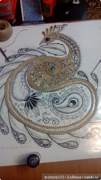 Джутовый павлин — Другие хобби и увлечения: сад (фото 3)