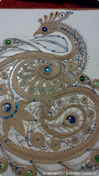 Джутовый павлин — Другие хобби и увлечения: сад (фото 5)