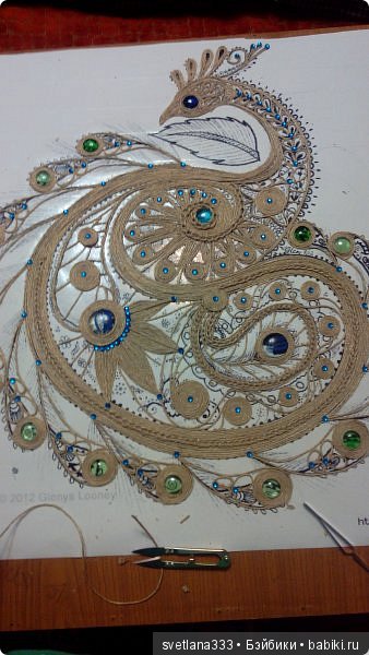 Джутовый павлин — Другие хобби и увлечения: сад (фото 4)