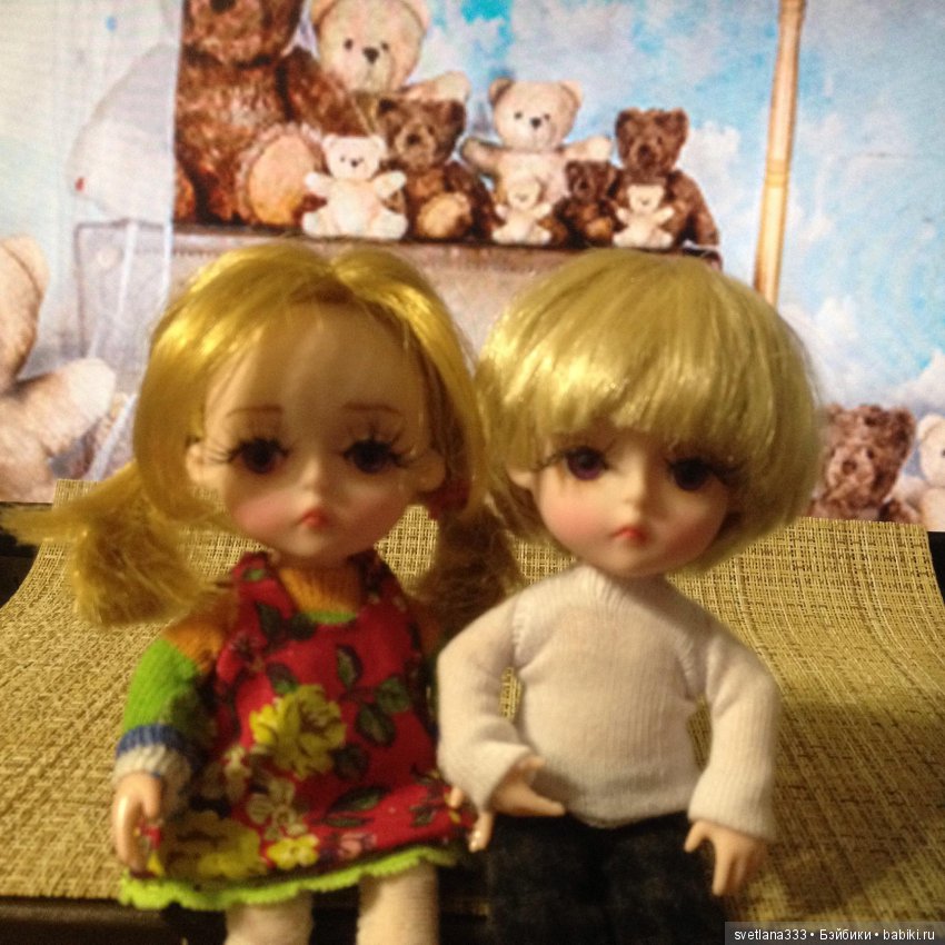 Китайские куколки брелки Baboliy Ариша и Миша (фото 10)