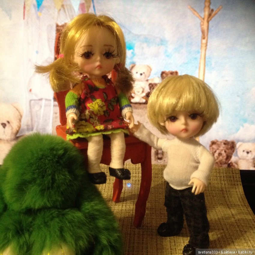 Китайские куколки брелки Baboliy Ариша и Миша