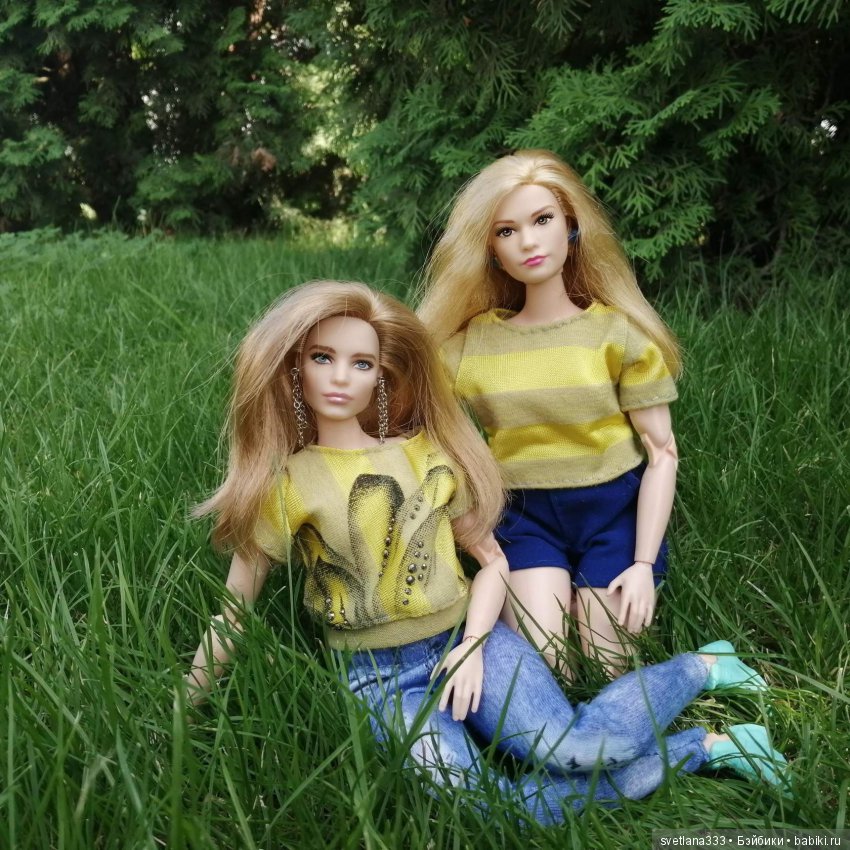 Две сестры — Кукольные фотоистории и сериалы: комиксы