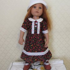 Платье для куклы Готц и ей подобным.