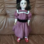 Скидка ! Платье для антикварной куклы