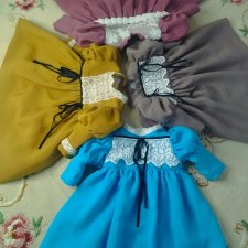 Скидка! Платья для антикварных кукол