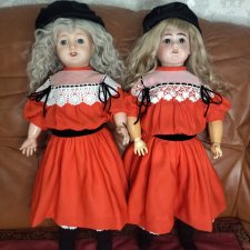 !Скидка! Платье для антикварной куклы.