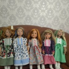 Скидка! Платье для куклы Готц, Цвергназе и им подобным.