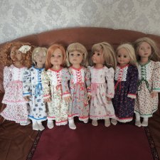 Платье для куклы Готц и  Цвергназе  50 см