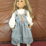 Скидка! Наряд из вареного хлопка в стиле бохо для куклы Готц и Цвергназе
