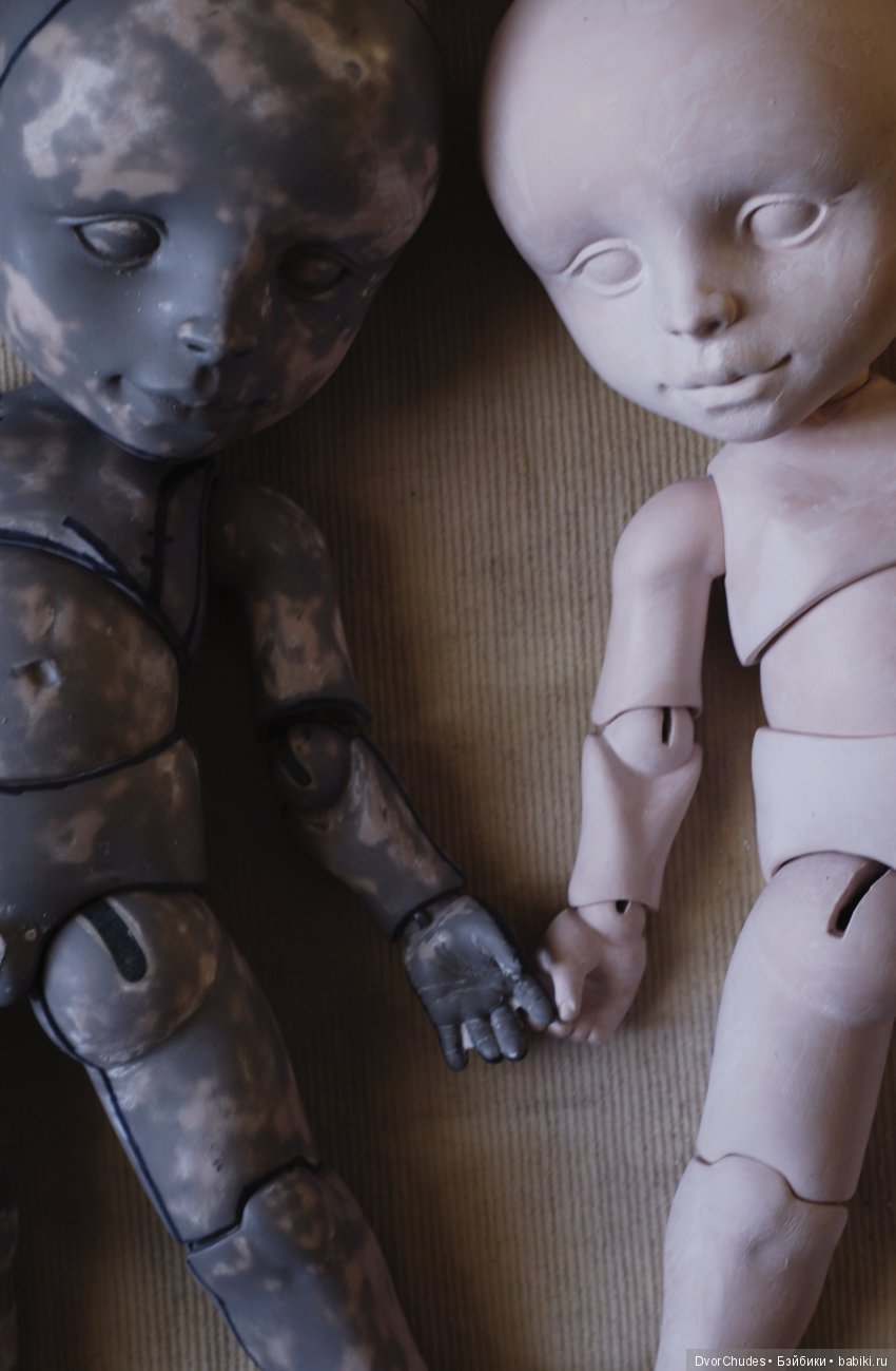 Не святой Патрик — Авторские шарнирные куклы своими руками: лепка (фото 5)