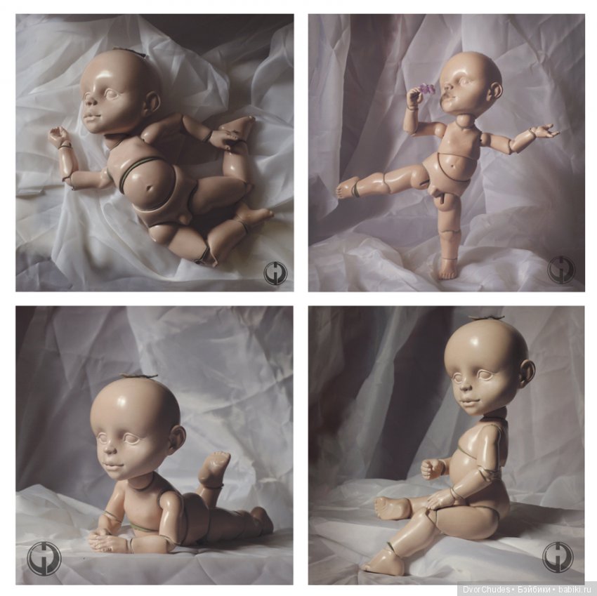 Не святой Патрик — Авторские шарнирные куклы своими руками: лепка (фото 6)