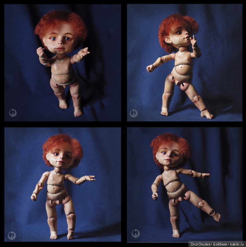 Не святой Патрик — Авторские шарнирные куклы своими руками: лепка (фото 9)