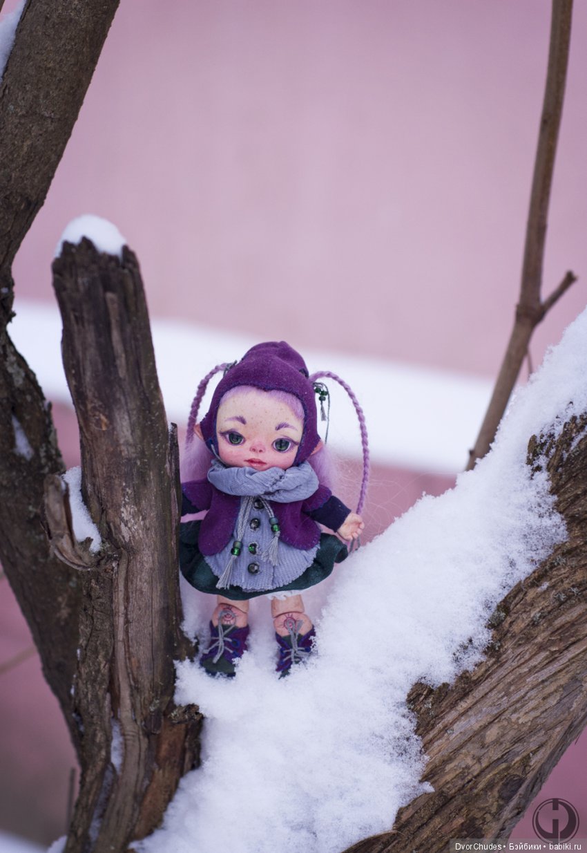 Шарнирная малышка Улита — Авторские шарнирные куклы своими руками: лепка