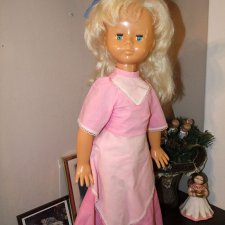 Советская кукла Нина Пеляне литовской фабрики Неринга все родное.