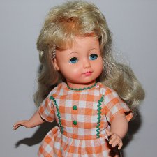 Немецкая кукла из целлулоида 50-60г. все родное. Emil Schwenk