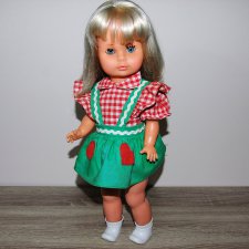 Винтажная немецкая куколка от Zapf. Клеймо в треугольнике. Редкая красивая девочка