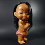 Sekiguchi Poppo-Chan Hawaiian Girl. Винтажная Виниловая Кукла. Made in Japan. 1960s