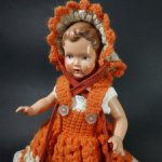 Schildkrot. Старинная целлулоидная кукла. 50-х-60-х годов. Сделано в Германии